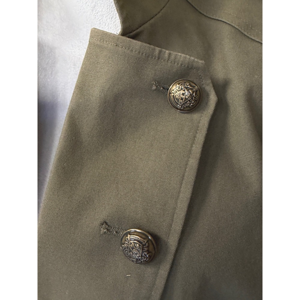 Apostrophe Military Band Officer Parade Jacket Gold Crest Buttons Indie 12 - Picture 15 of 15